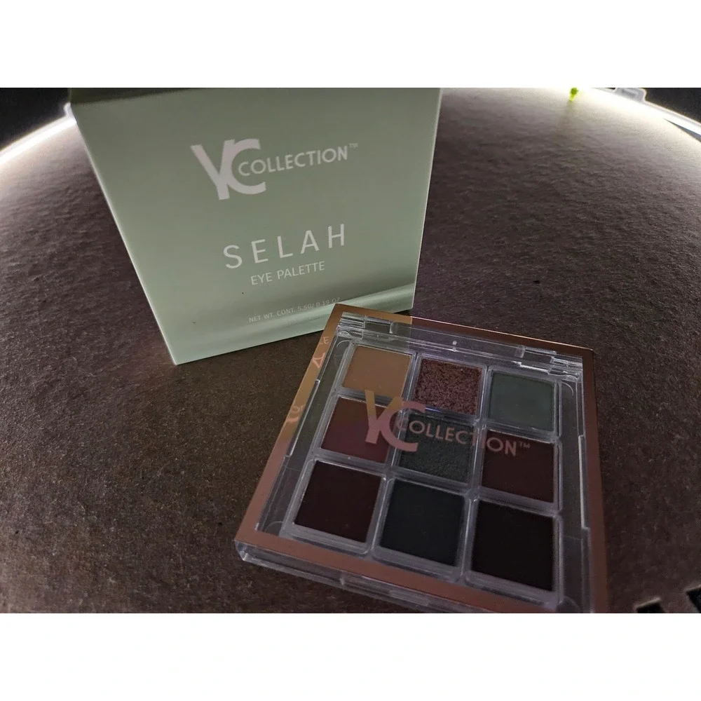YC Collection Selah Eye Palette 9 Shades Matte Shimmer Earthy Tones New